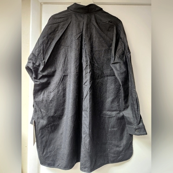 LULULEMON LAB Jacquard Relaxed-Fit Shirt In Leopardo Jacquard MED Black Size 10 - Picture 3 of 15